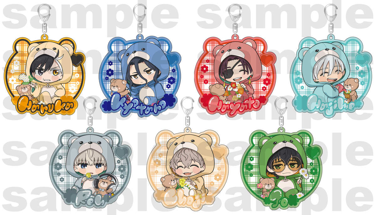 凪のあすから アクリルキーチェーン アクリルキーホルダー 8種 凪の