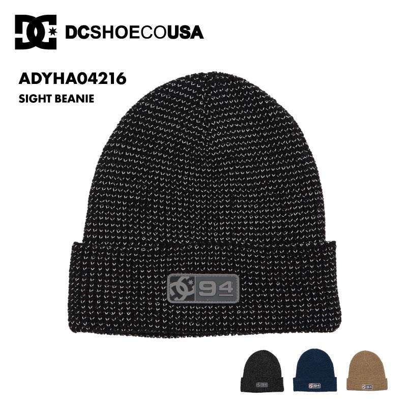 DC SHOES/ディーシー メンズ ニット帽 SIGHT BEANIE 2024SNOW