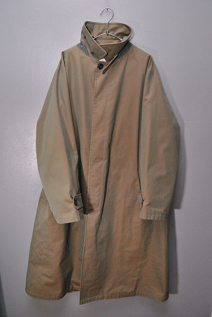 CristaSeya oversized trench with leather patch