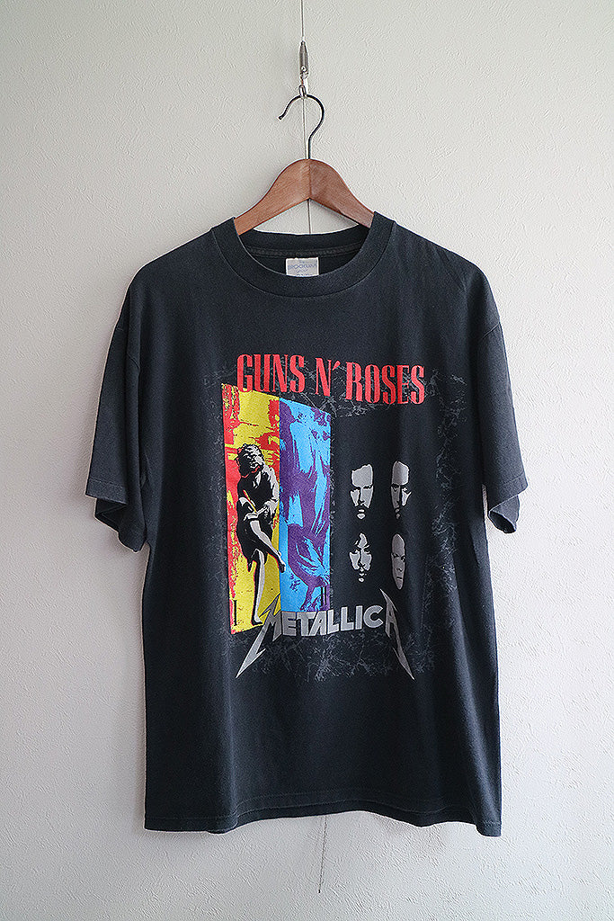 90s METALLICA × GUNS N' ROSES 1992 TOUR Tシャツ