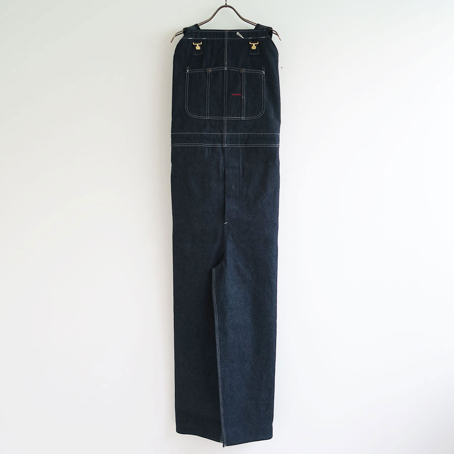 FUMIKA UCHIDA/フミカウチダ】DENIM OVERALL APRON MAXI DRESS T-OP001