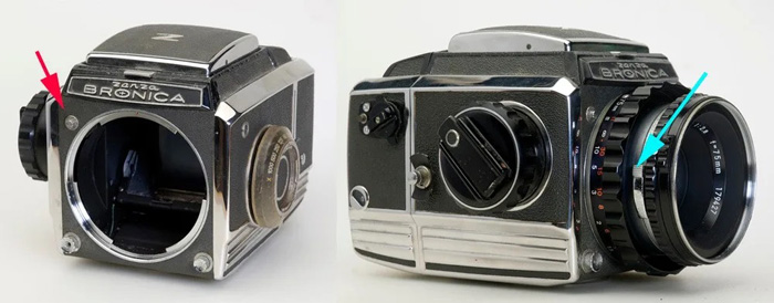 寫眞機 Bronica S2