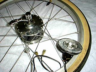 ハブダイナモについて / SON - Schmidt's Original Hub dynamo / おの