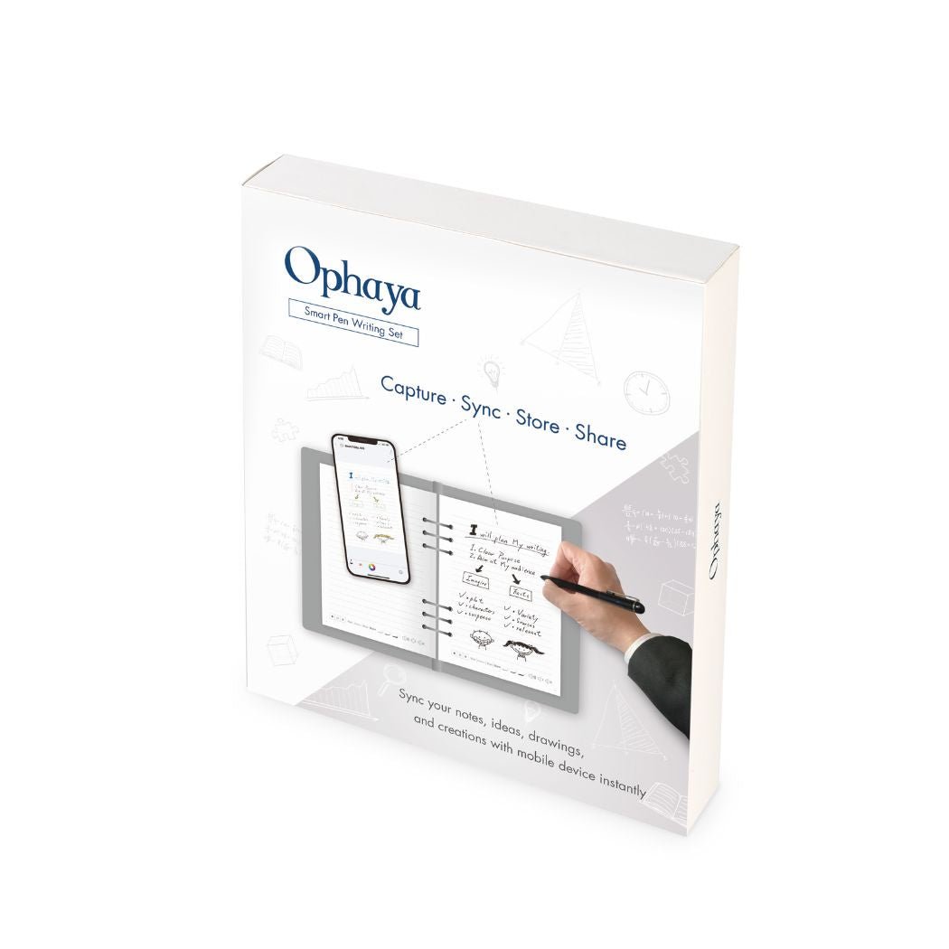 Ophaya Smart Pen + Notebook + Writing Tablet