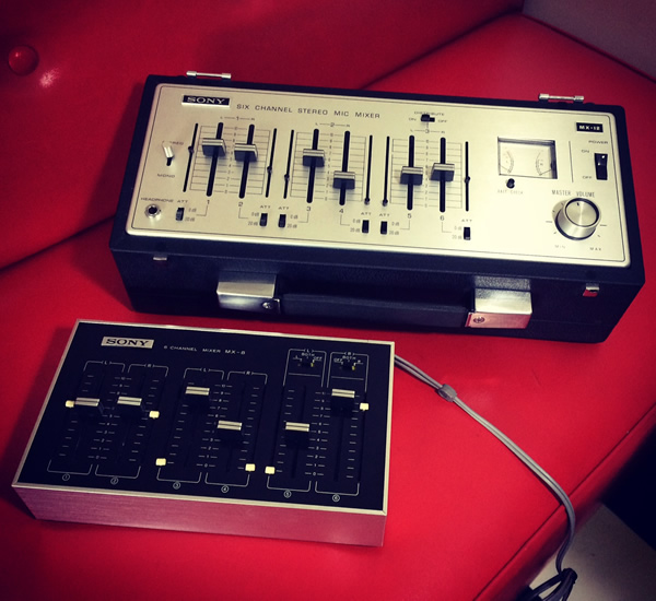 organ69 : [ap029]Sony Stereo Mic. Mixer MX-12