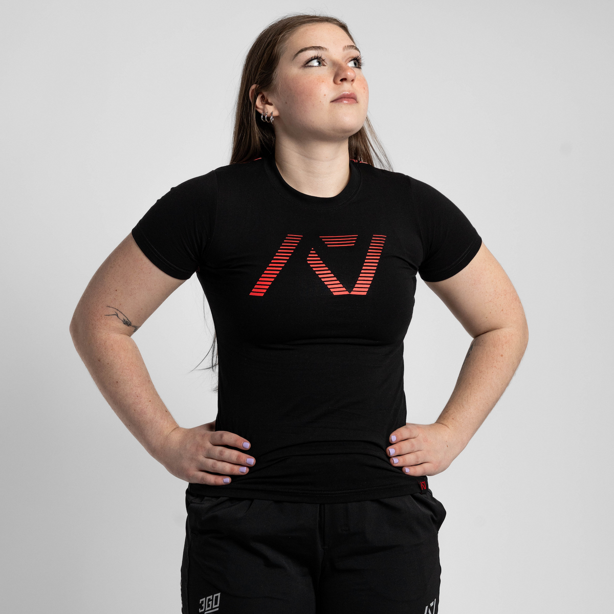 USAPL True-Fit Women's Bar Grip Shirt - Navy - A7