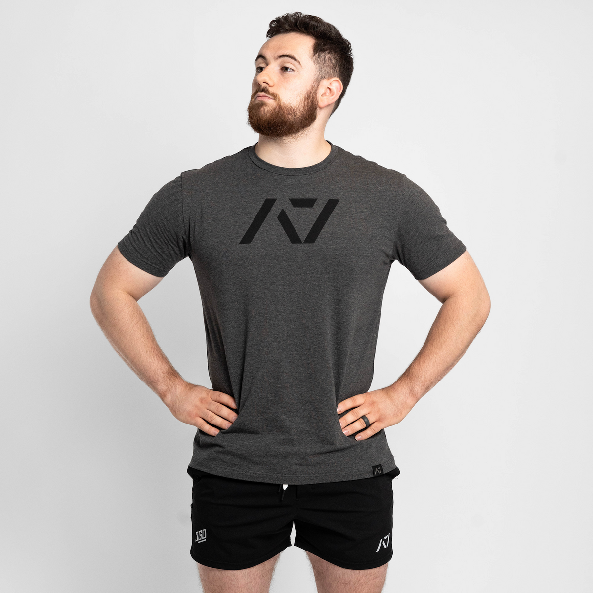 Timeless True-Fit Men's Bar Grip Shirt - Charcoal - A7