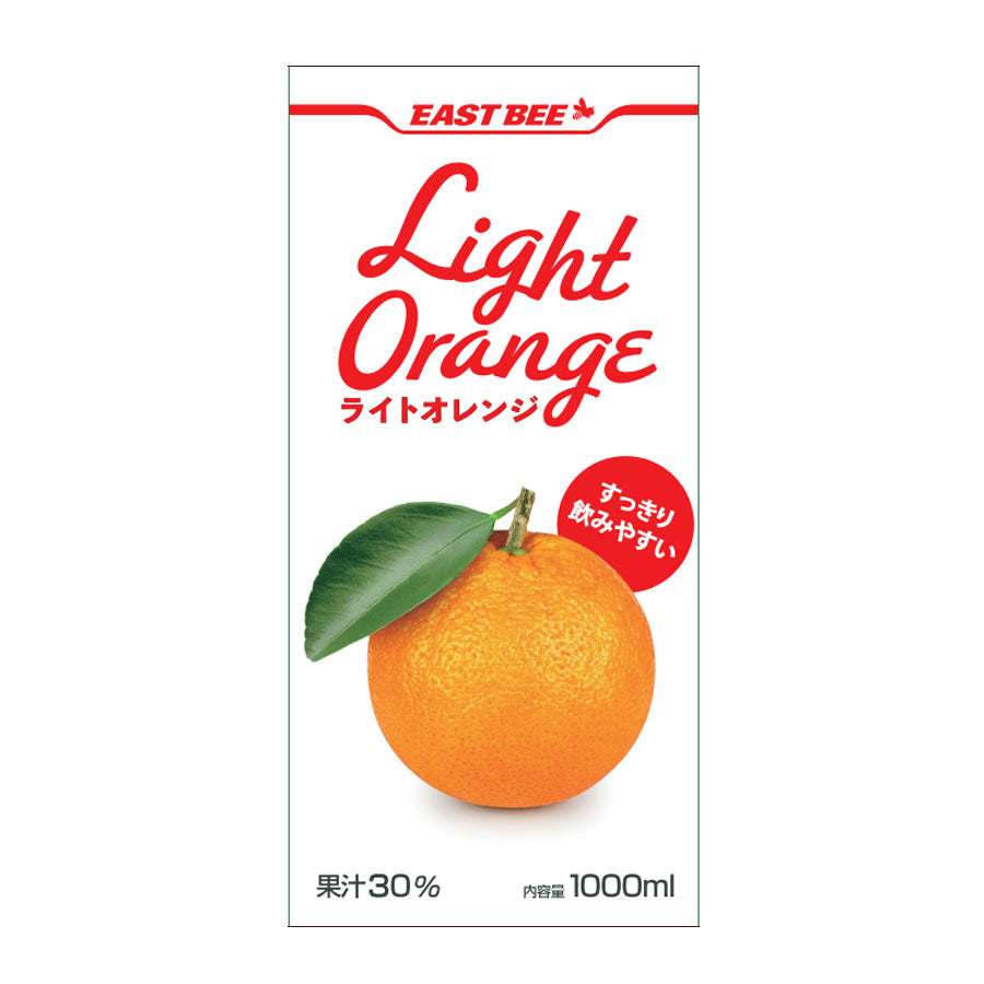 EASTBEE ライト オレンジ 1L ( 30％ / ソフトドリンク