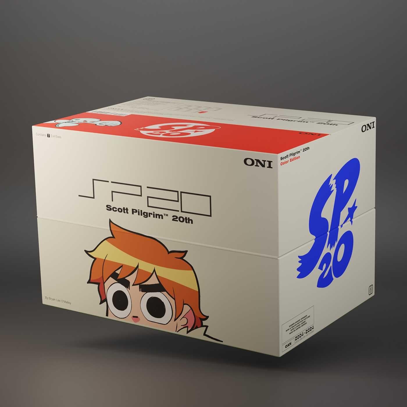 Scott Pilgrim 20th Anniversary Color Hardcover Box Set – Atomic Books