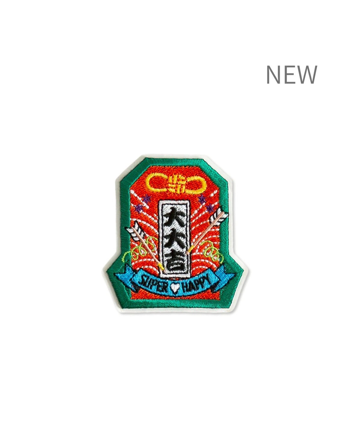 NEW》DAIDAIKICHI embroidered sticker AtOn50 Official Online Store