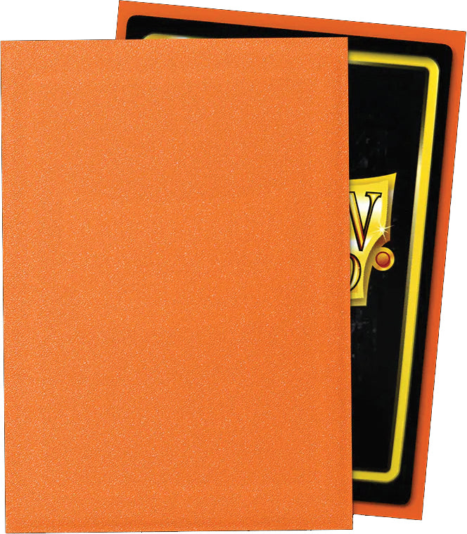 Dragon Shield: Mini - Matte: Amber 100 Count