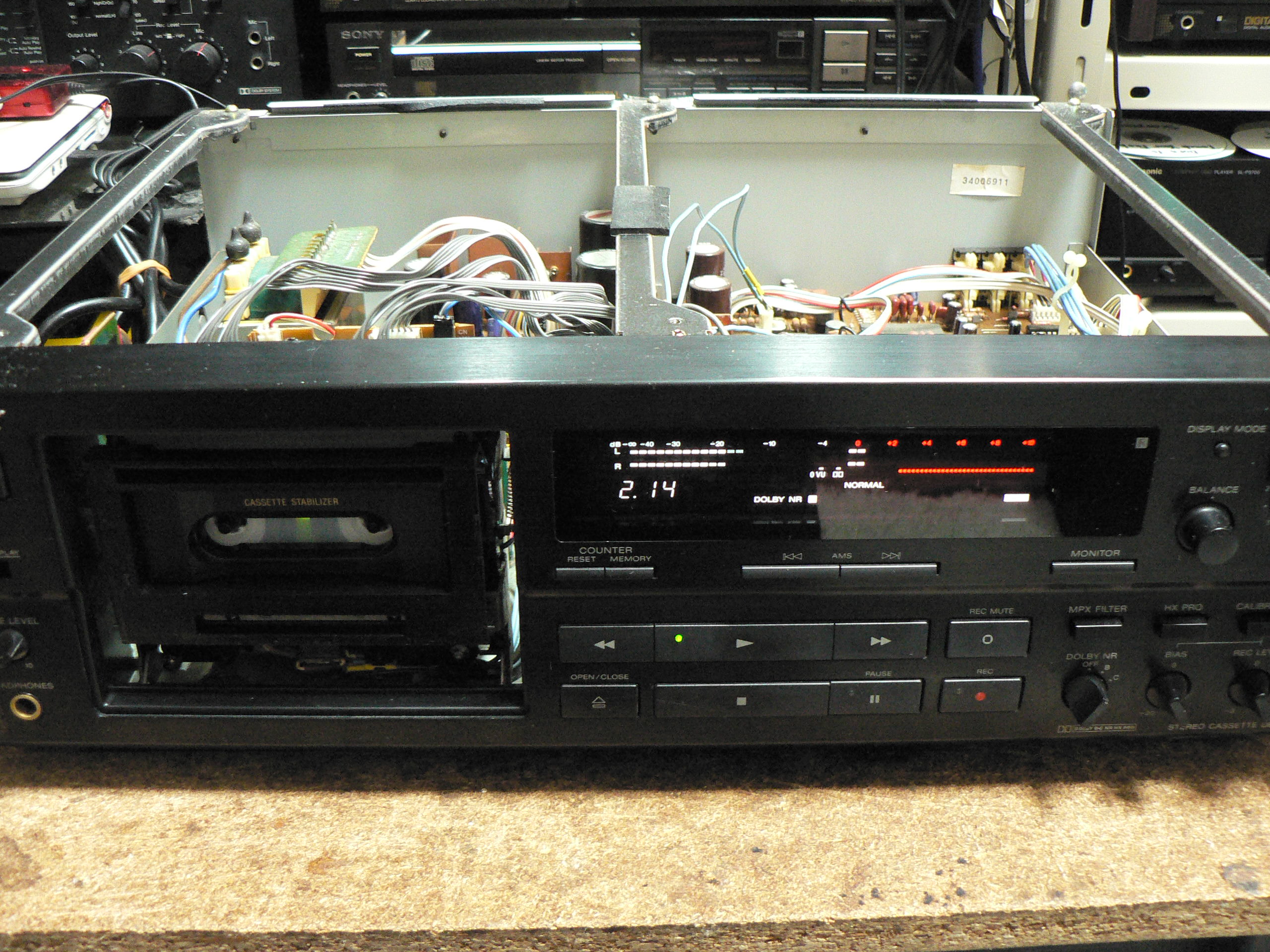 SONY TC-K222ESLヘッド不良 – Audiolife － Enjoy your audio life!!