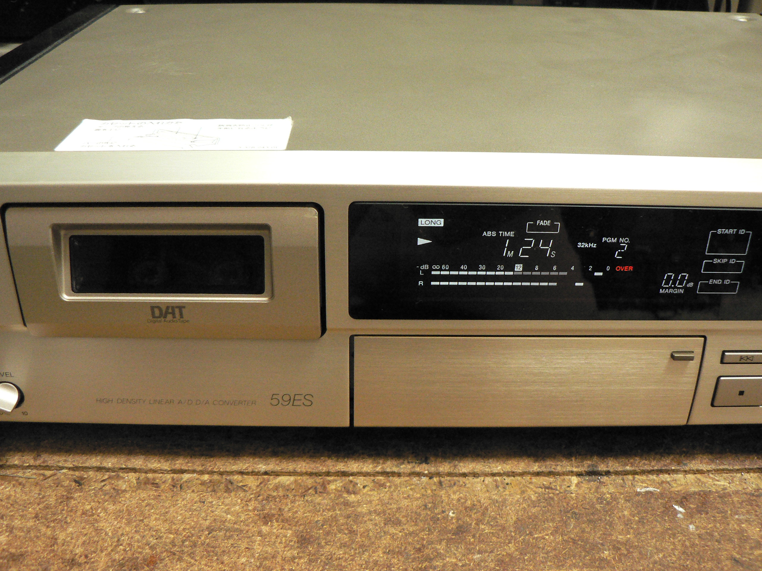 SONY DTC-59ES 動作不良 – Audiolife － Enjoy your audio life!!