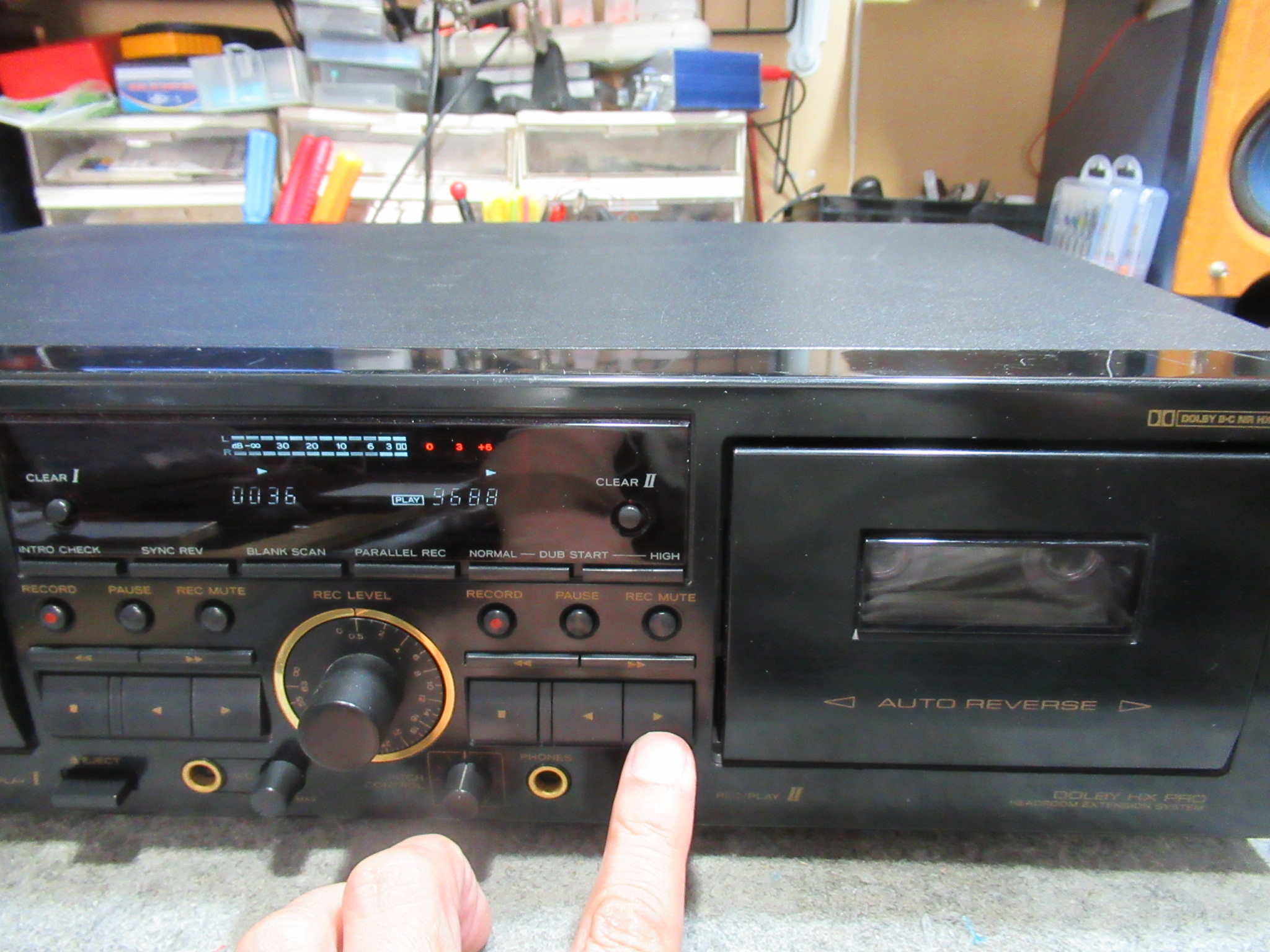 TEAC W-860R テープ速度・ヘッドアジマス調整 – Audiolife － Enjoy