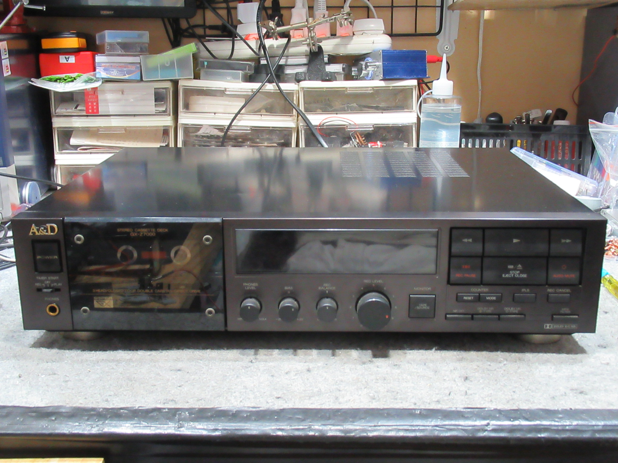 A&D GX-Z7000 リフレッシュメニュー＆カムモーター交換 – Audiolife