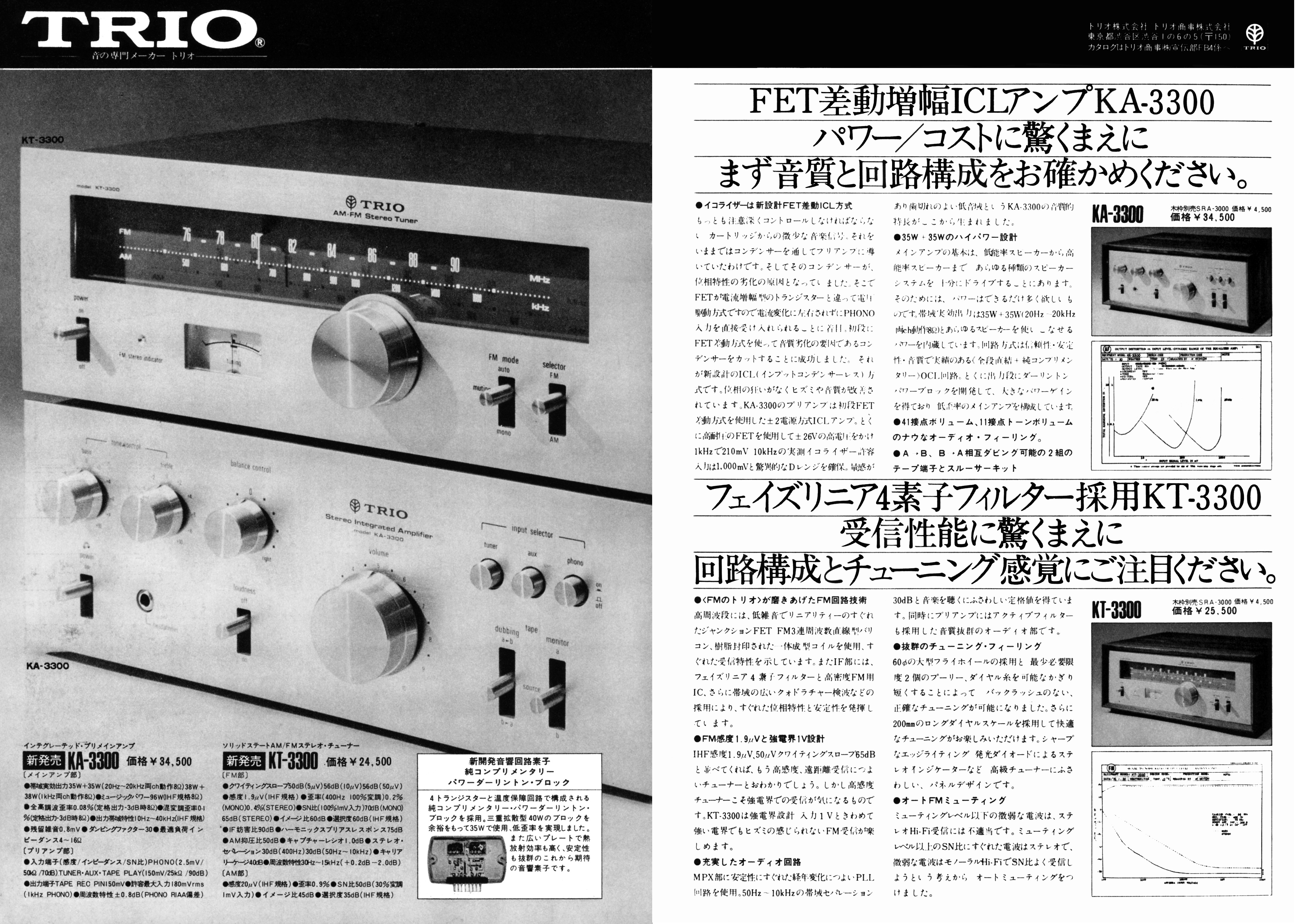 トリオ KA-3300, KT-3300 | the re:View (in the past)