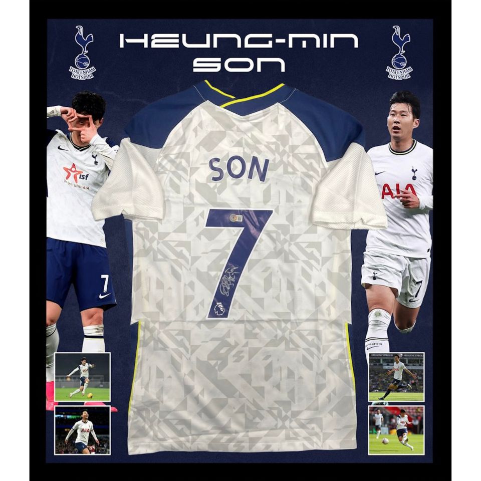 直筆サイン入り】ソンフンミン のトッテナム ユニフォーム – AuthentiCo.
