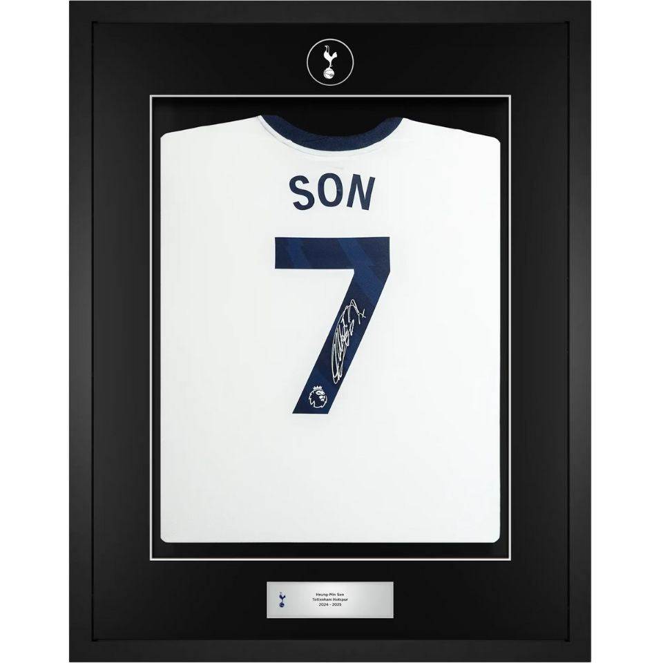 ソン・フンミン【直筆サイン入り】トッテナムホームユニホーム2024-25