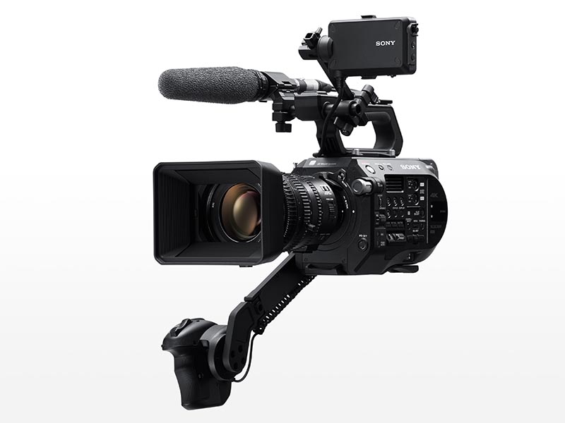 ソニー、4K Super35mm XDCAMにレバーロックEマウント採用の「FS7 II