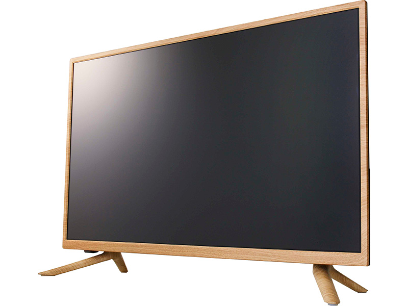 和室にマッチする木目調のSANSUI 32型液晶テレビ。実売49,800円 - AV Watch