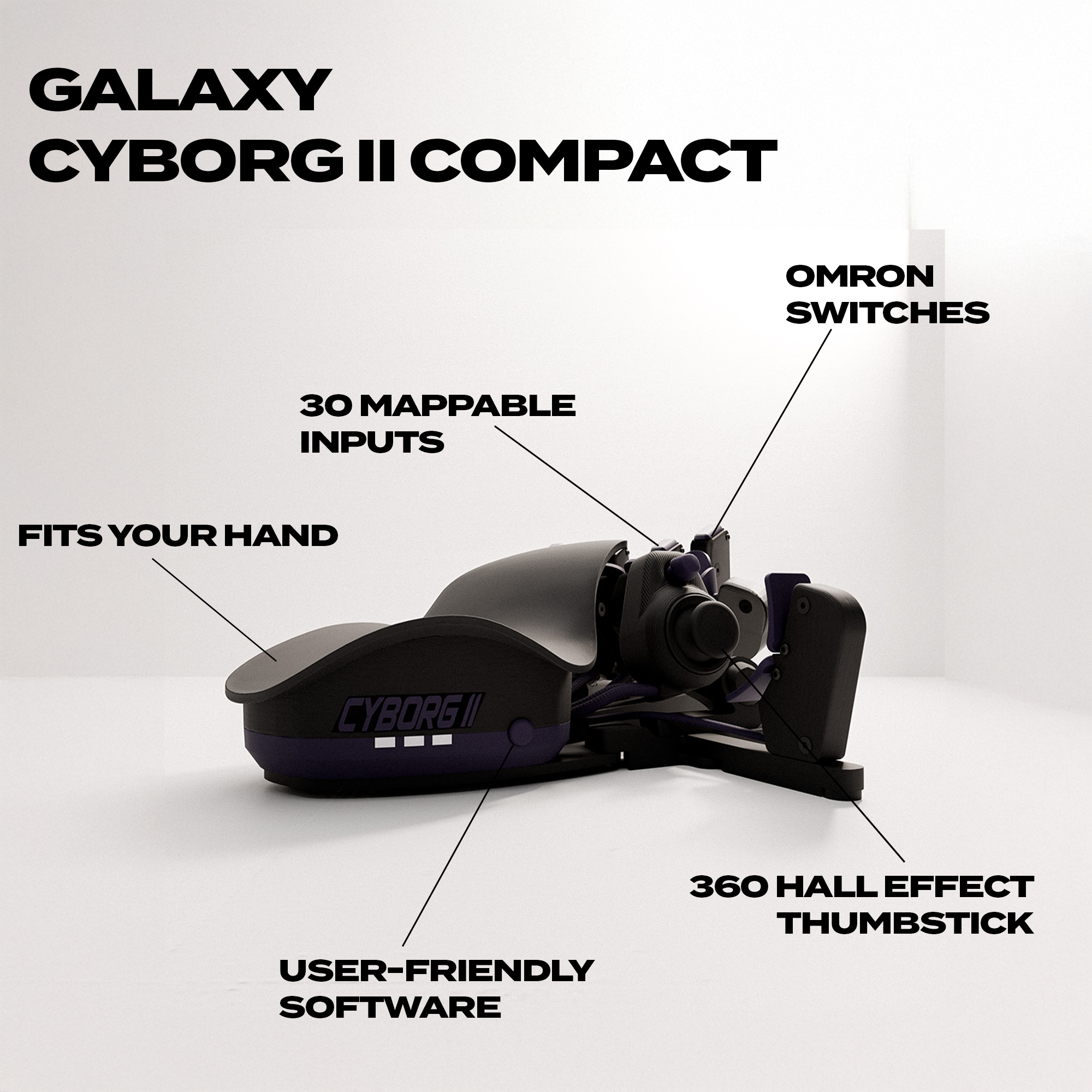 Galaxy Purple Cyborg II Compact
