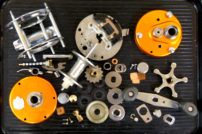 ABU ambassadeur 5500Cサンセットオレンジ注油