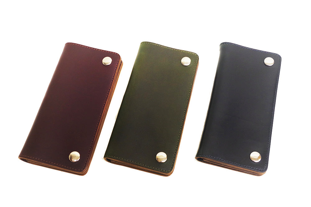 CHROMEXCEL LEATHER TRUCKER WALLET(LONG) – ACCEL COMPANY