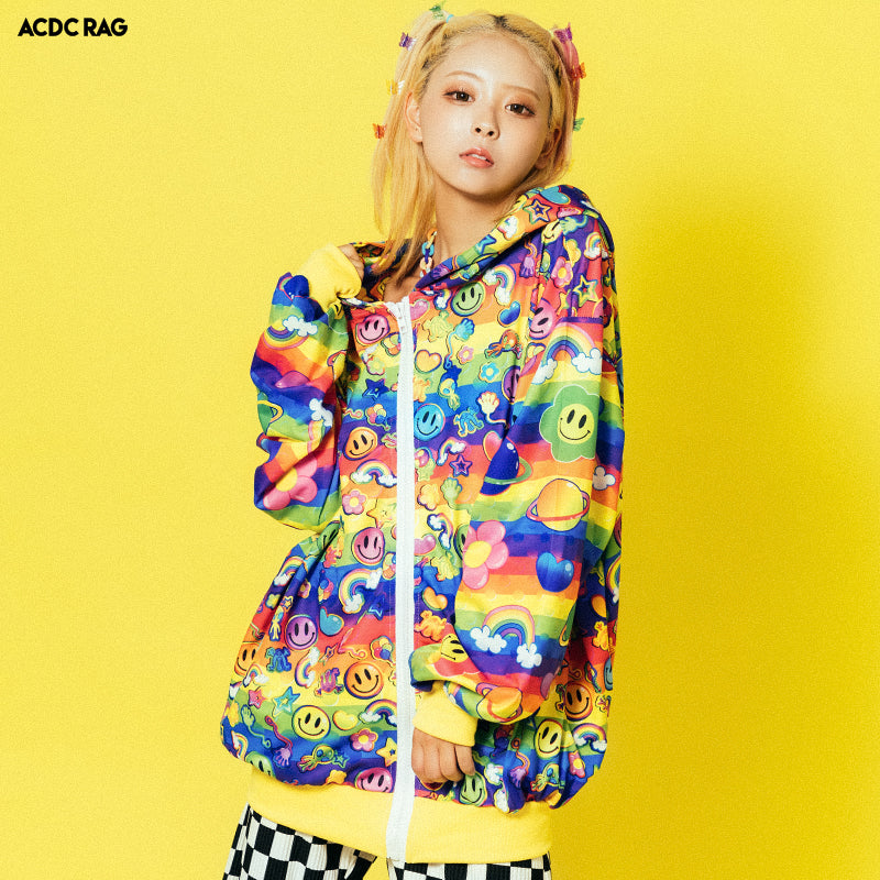 RAINBOW PF ZIPパーカー MIX – ACDC RAG