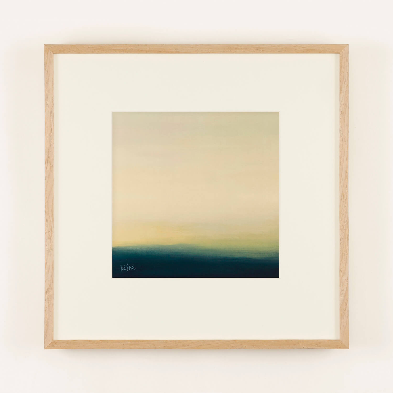 アートポスター | ​23 DEC 17 フレーム50＋額装マット付き – a good view