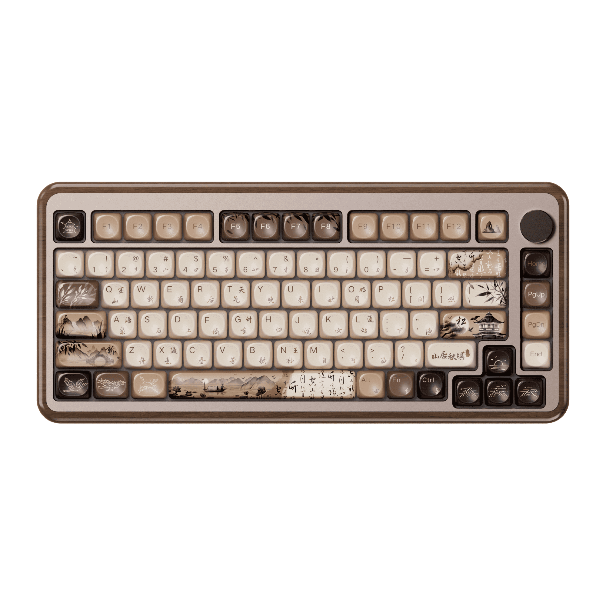 Akko MU02 Mountain Seclusion Wooden Keyboard | AKKO EU