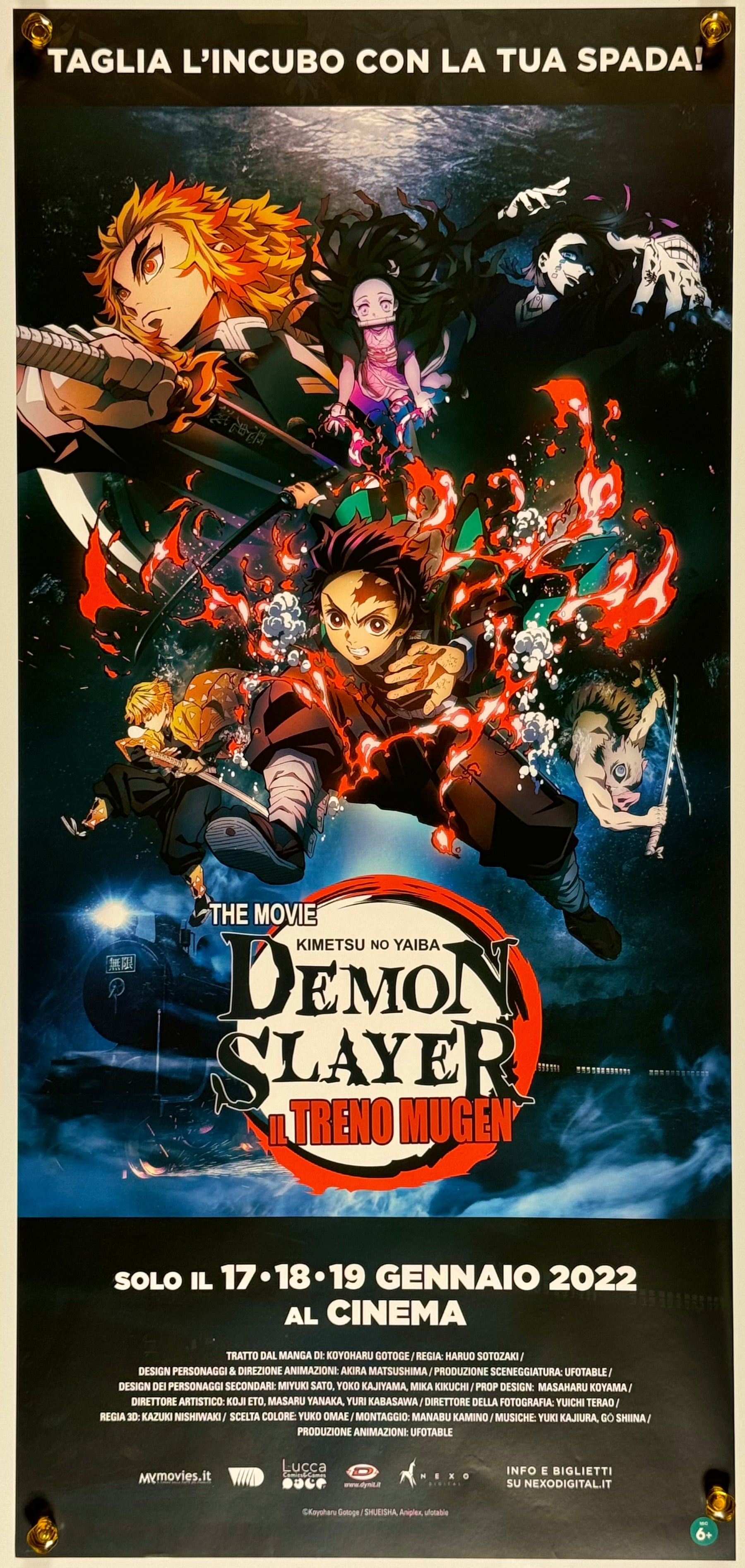 劇場版 鬼滅の刃 無限列車編』 国内アニメ イタリア - 海外版映画