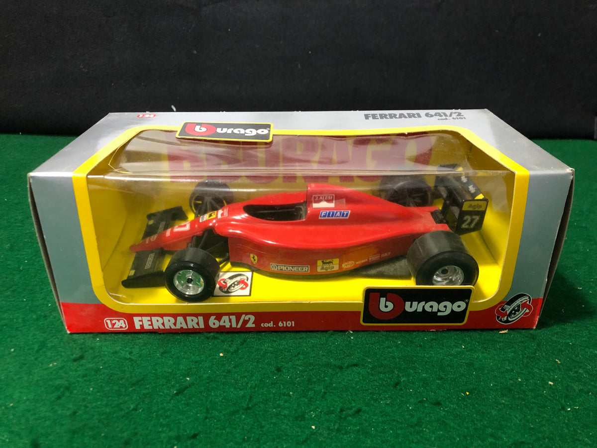Ferrari F1 641/2 Jean Alesi N 27 by BBurago 1:24 (6101) – Albaco