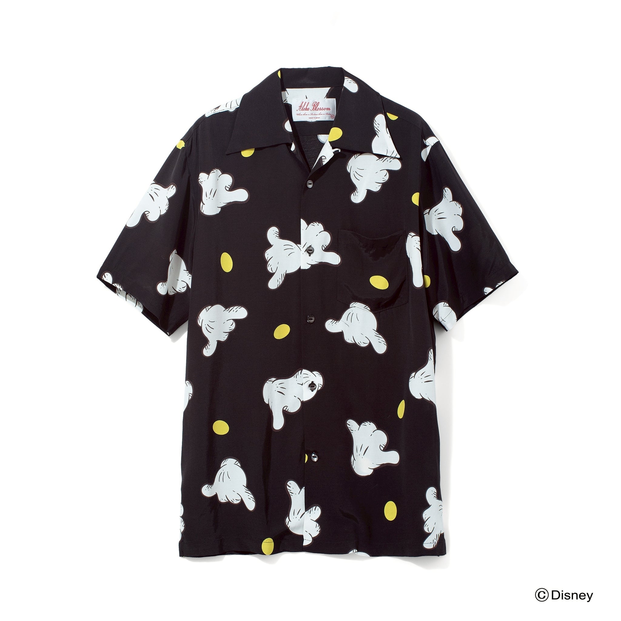 MICKEY MOUSE HAND SIGN Collaboration with Name. BLACK – Alohablossom