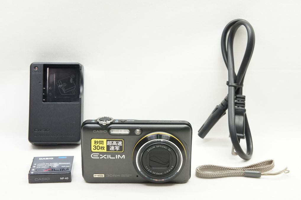 CASIO カシオ EXILIM EX-FC100 コンパクトデジタルカメラ ブラック