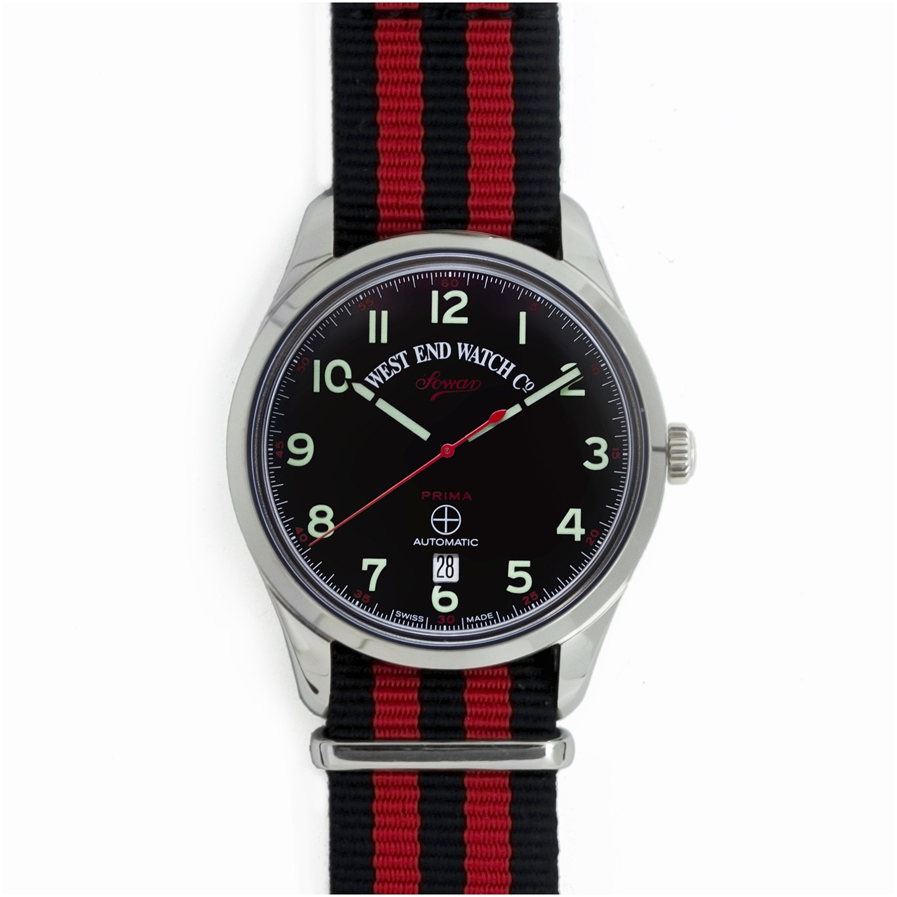AMEICO - West End Watch Co. - Sowar Prima, black dial