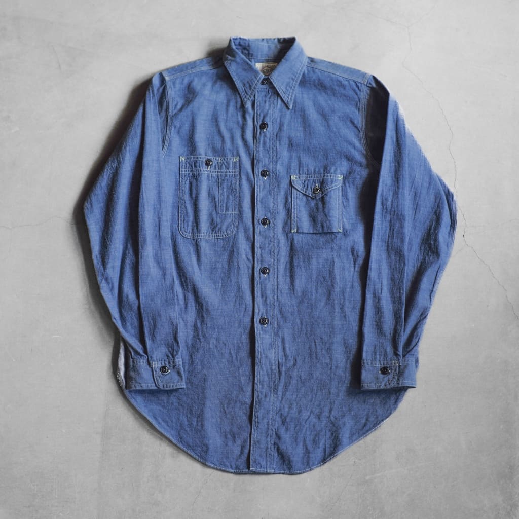BIG YANK 1935 MODEL for ANATOMICA - COTTON CHAMBRAY - DOUBLE