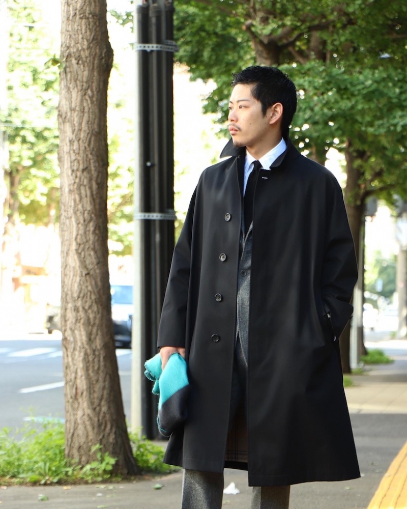 シングルラグランコート 【ギャバジン 】 | ANATOMICA SAPPORO