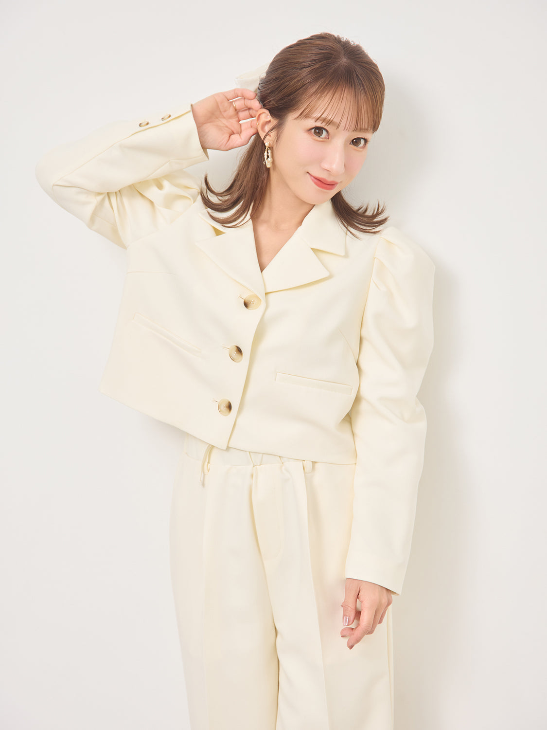 パフスリーブジャケット