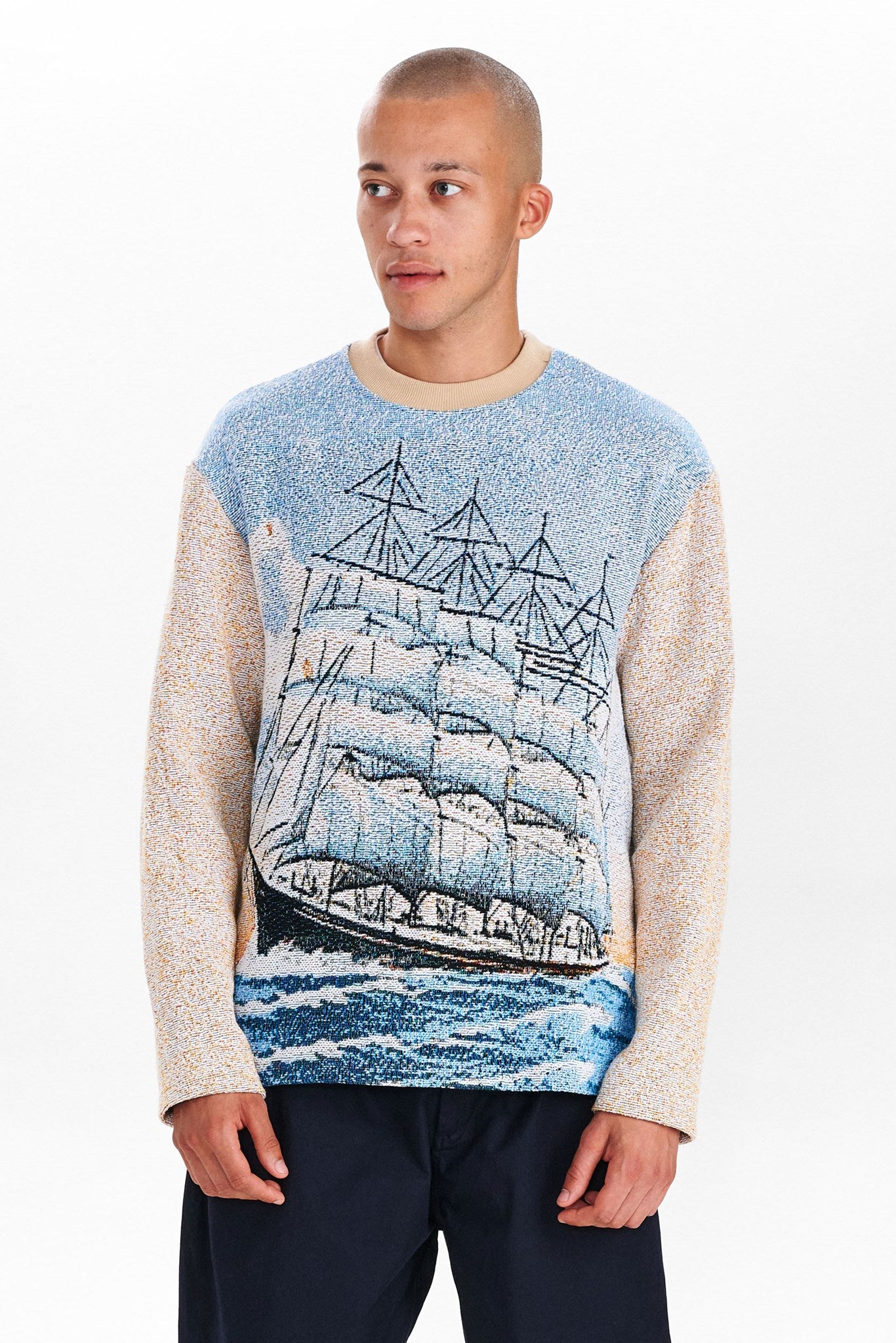 AKKARL JAQUARD KNIT - Incense