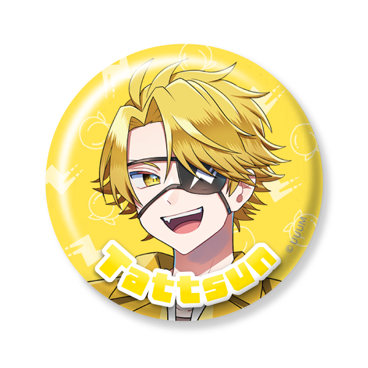 カラフルピーチ』からぴちコレクション Vol.1 缶バッジ(たっつん Ver