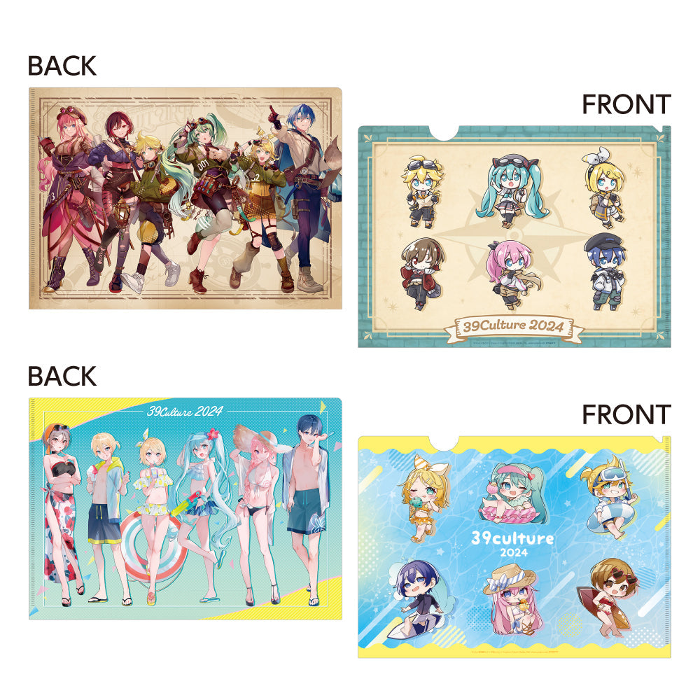 39Culture 2024』A4クリアファイル2種セット – Anime Store JP（アニメ