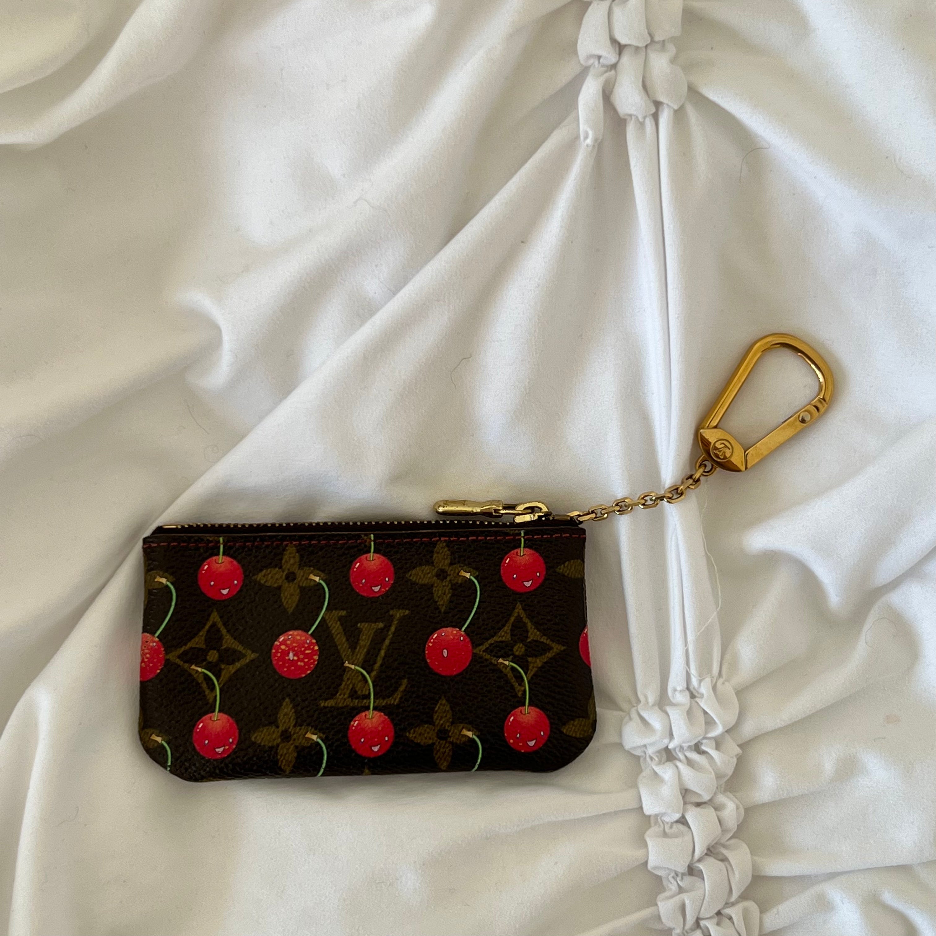 Louis Vuitton Monogram Cherry Pochette Cles Coin Case – Another