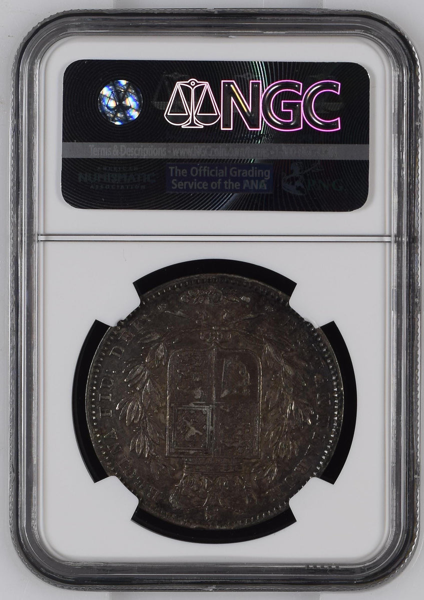 1845年 イギリス ヴィクトリアヤング クラウン銀貨 XF45 | 港区虎ノ門