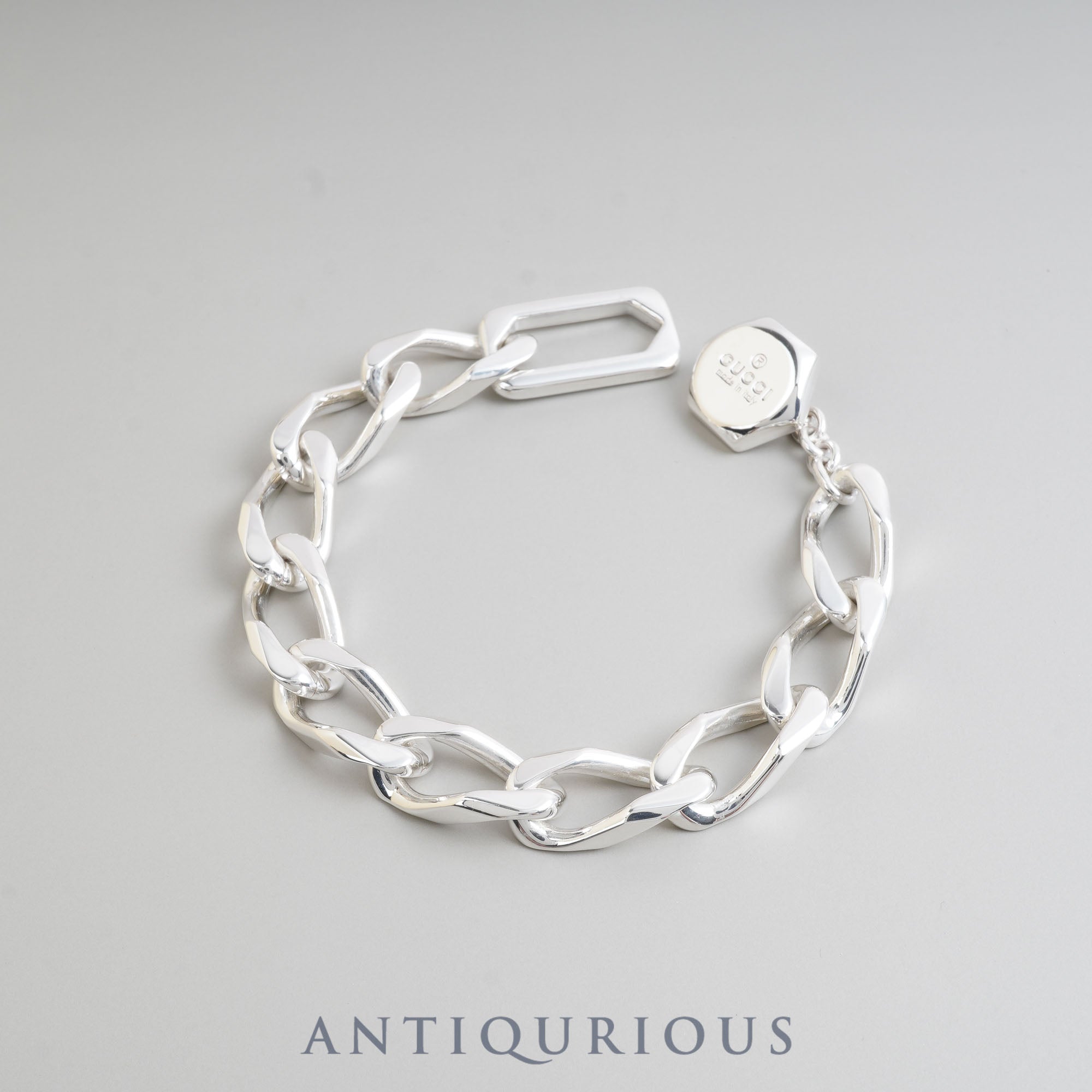 グッチ ブレスレット フィガロ チェーン | 東京銀座のヴィンテージ