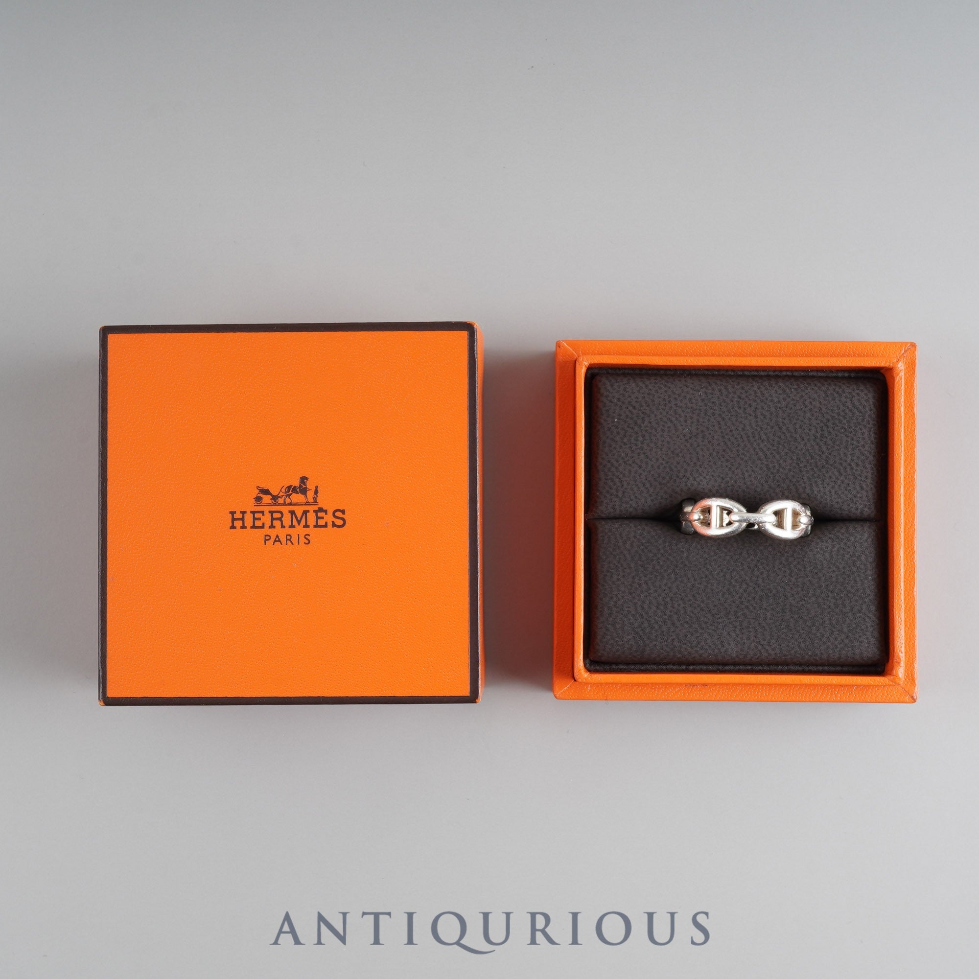 エルメス リング シェーヌダンクル アンシェネ スターリングシルバー