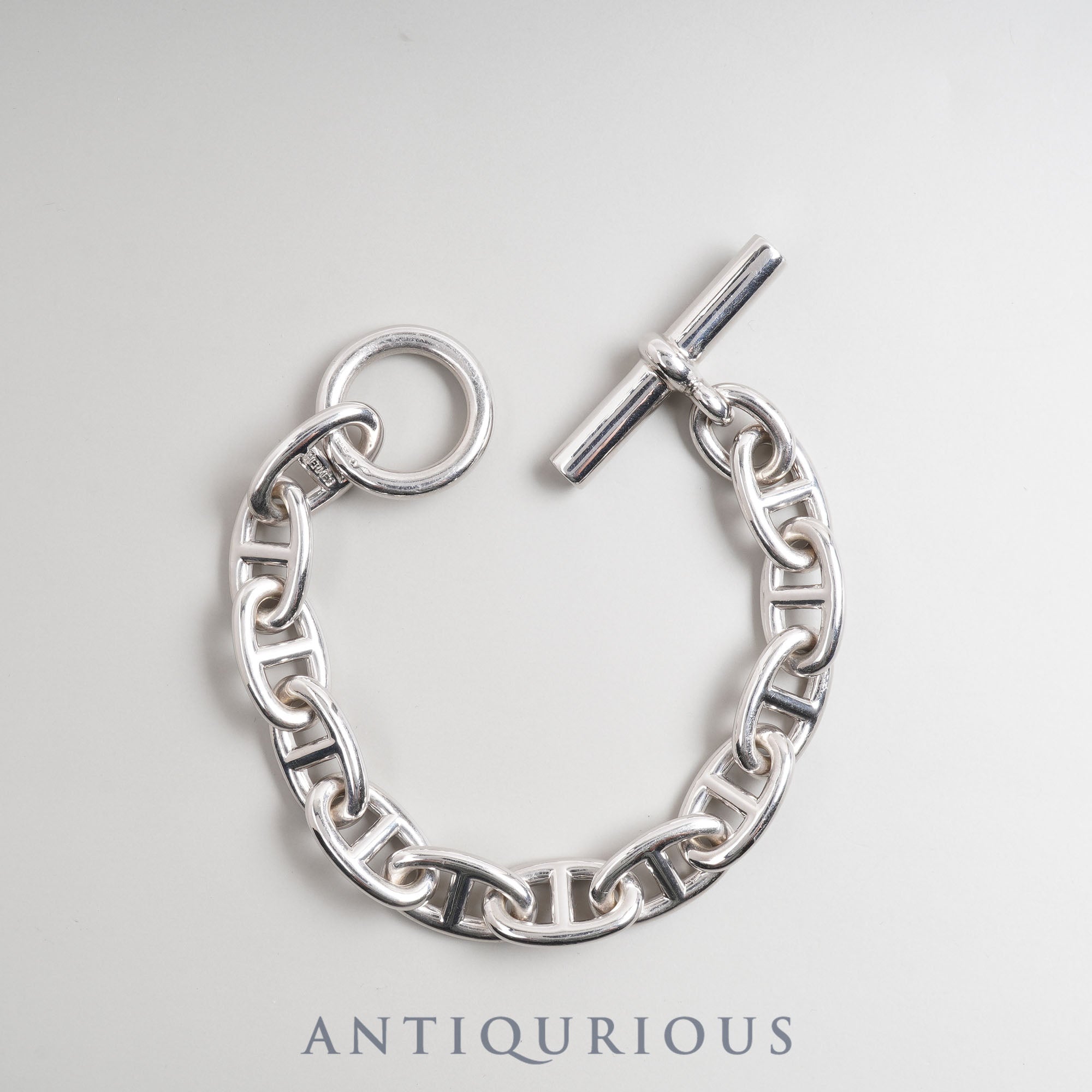 エルメス ブレスレット シェーヌダンクル TGM 12コマ マルジェラ期