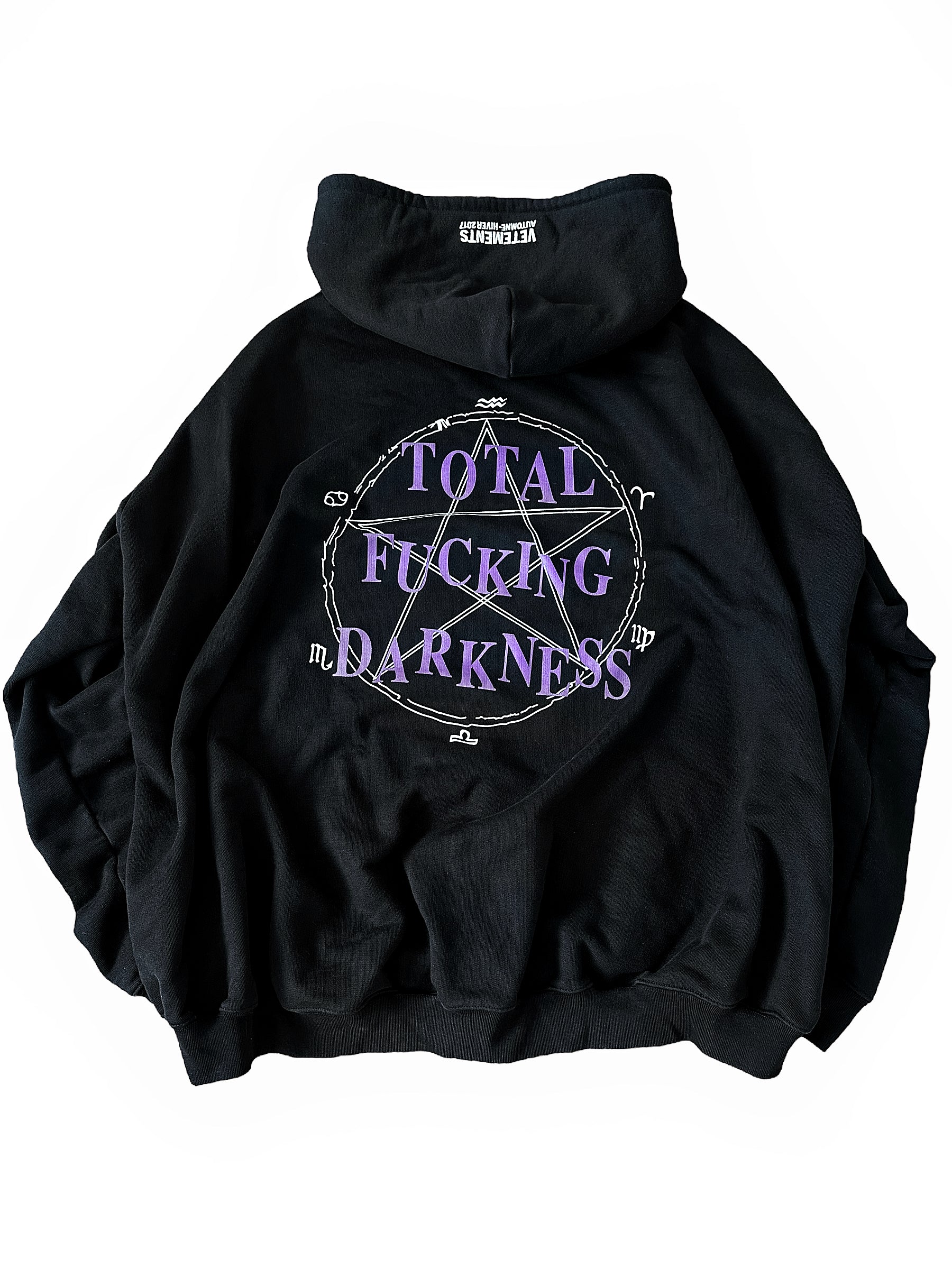 2017 Total Fucking Darkness Homme Hoodie – Archive Reloaded