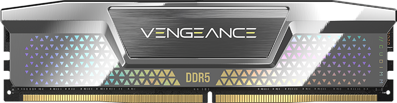 VENGEANCE® 48GB (2x24GB) DDR5 CUDIMM 9200MT/s CL44 Memory Kit - Silver