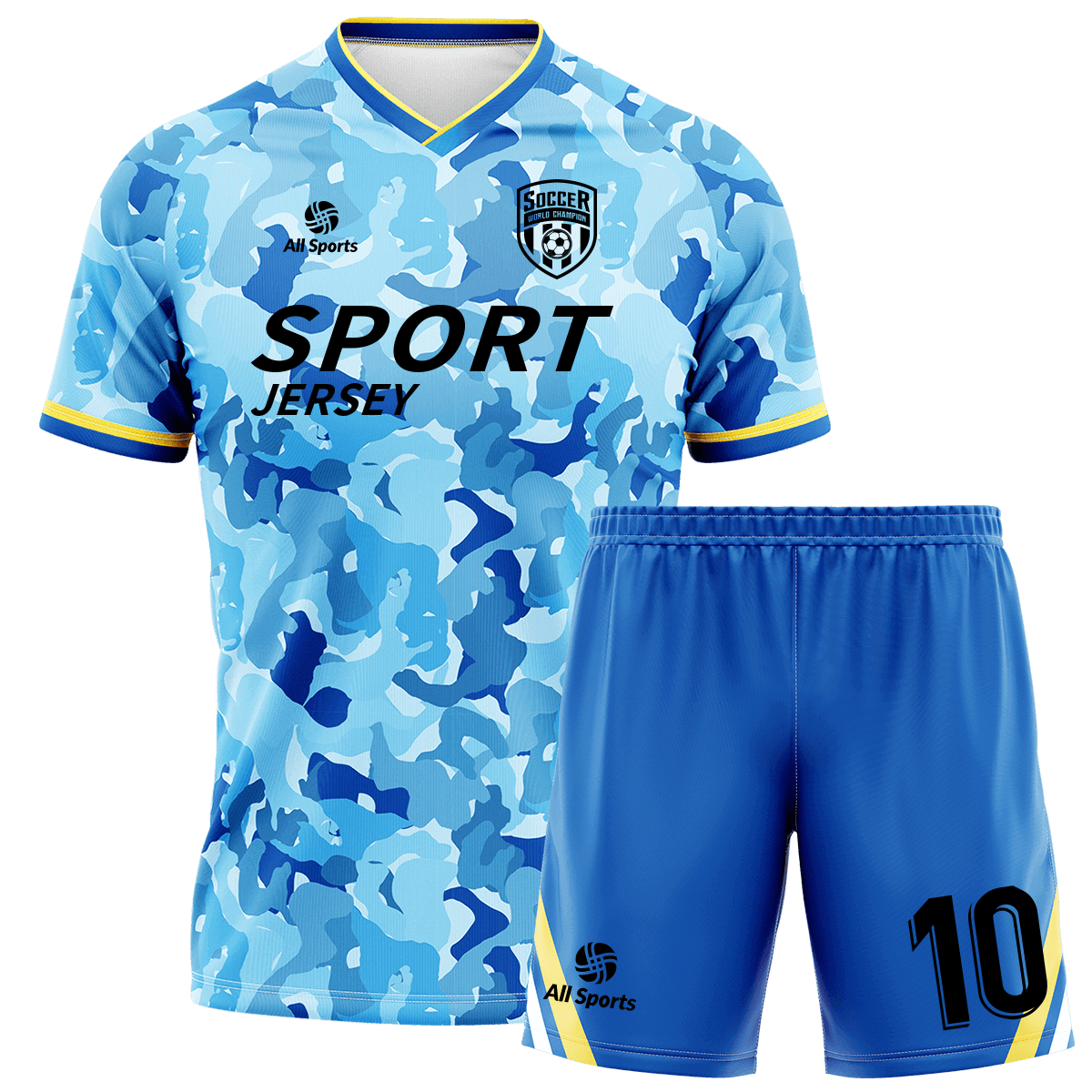 All Sports | 昇華 サッカー ユニフォーム 上下セット 作成 FY2343