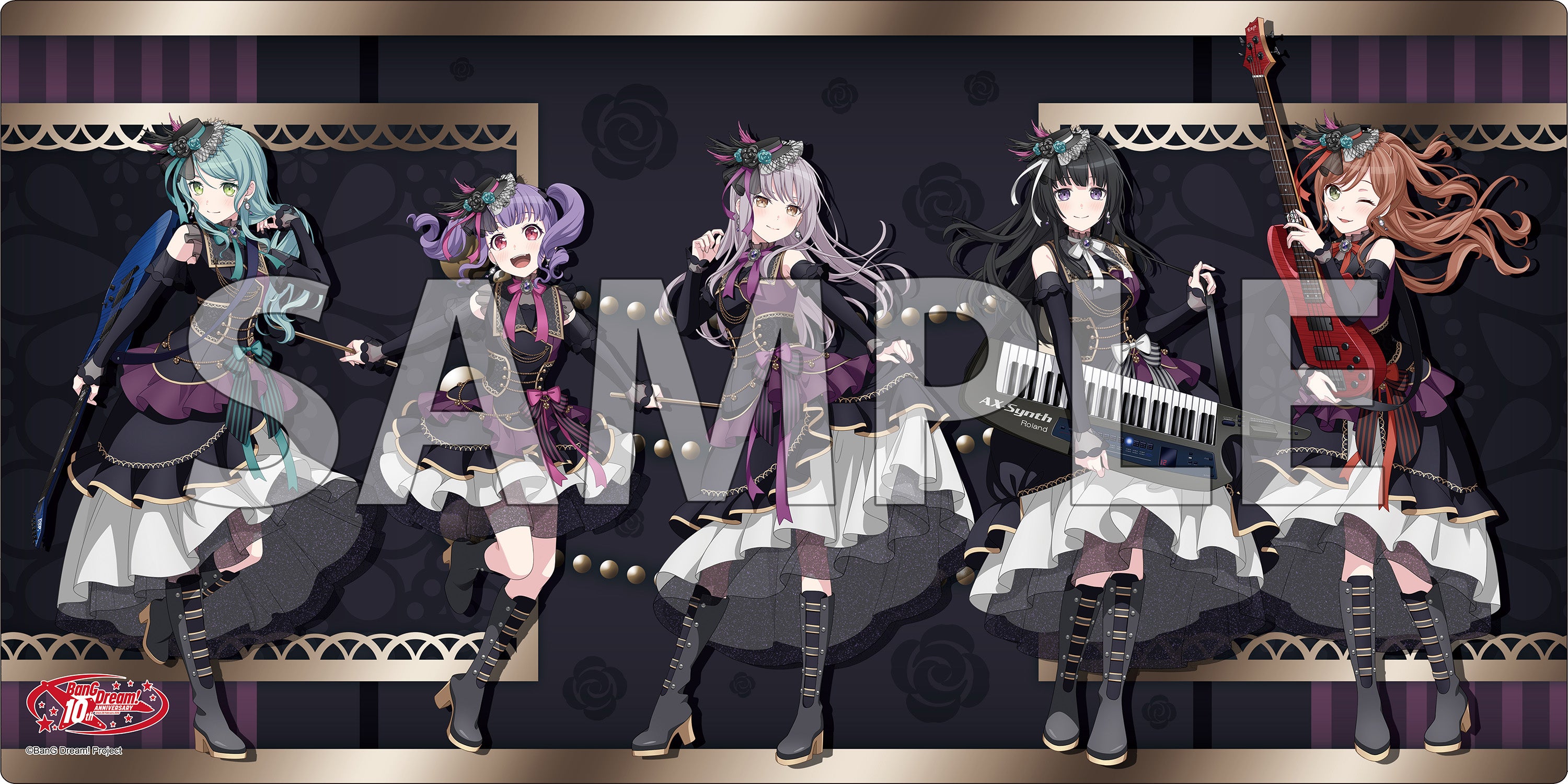 ブシロード ラバーマットコレクション V2 Vol.1700 BanG Dream